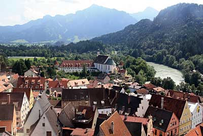 Füssen von oben