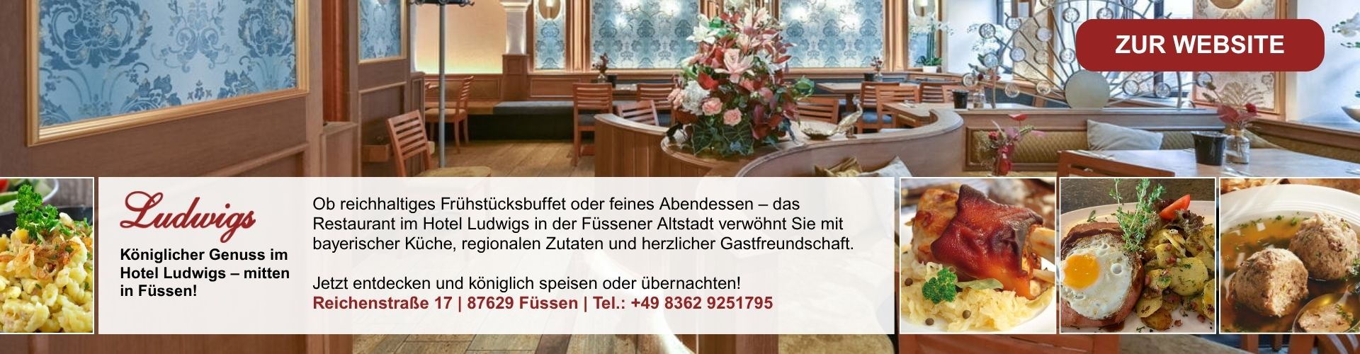 Restaurant & Hotel Ludwigs in Füssen